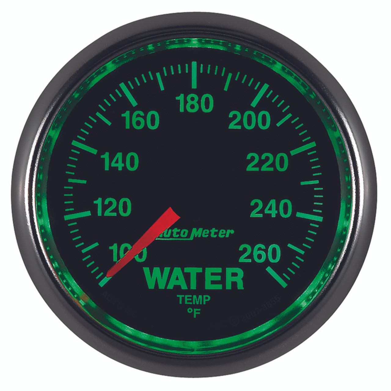 Autometer GS 100-260 degree Electronic Water Temperature Gauge - 3855
