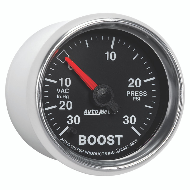 Autometer GS 30inhg-30PSI Digital Vac/Boost Gauge - 3859