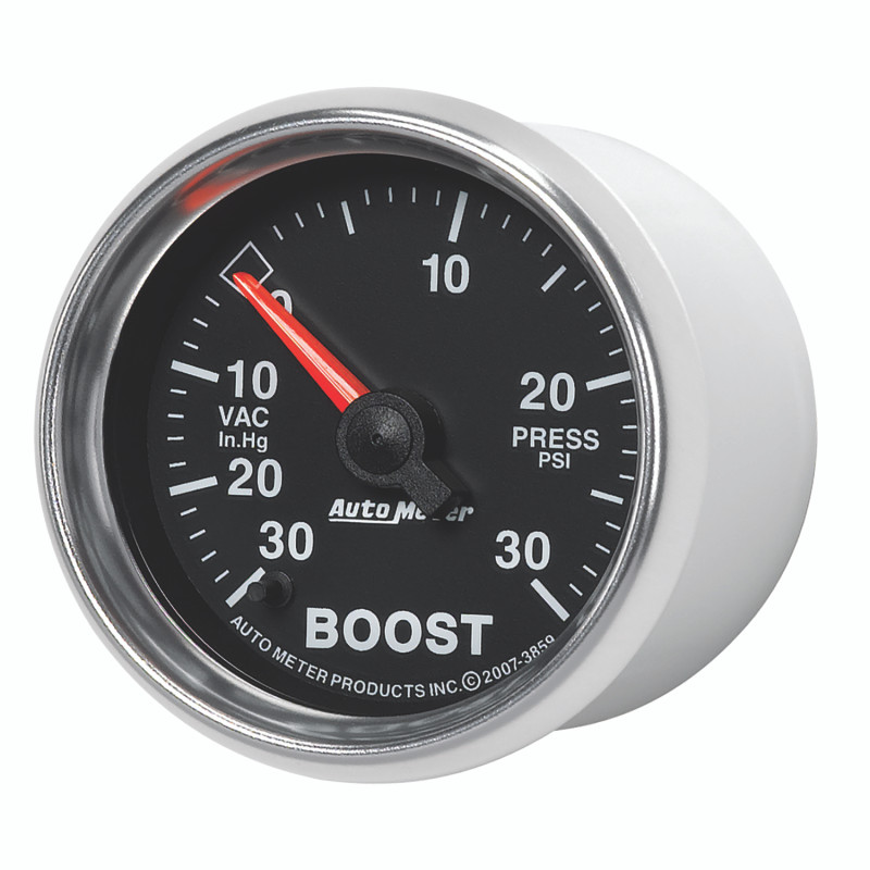 Autometer GS 30inhg-30PSI Digital Vac/Boost Gauge - 3859
