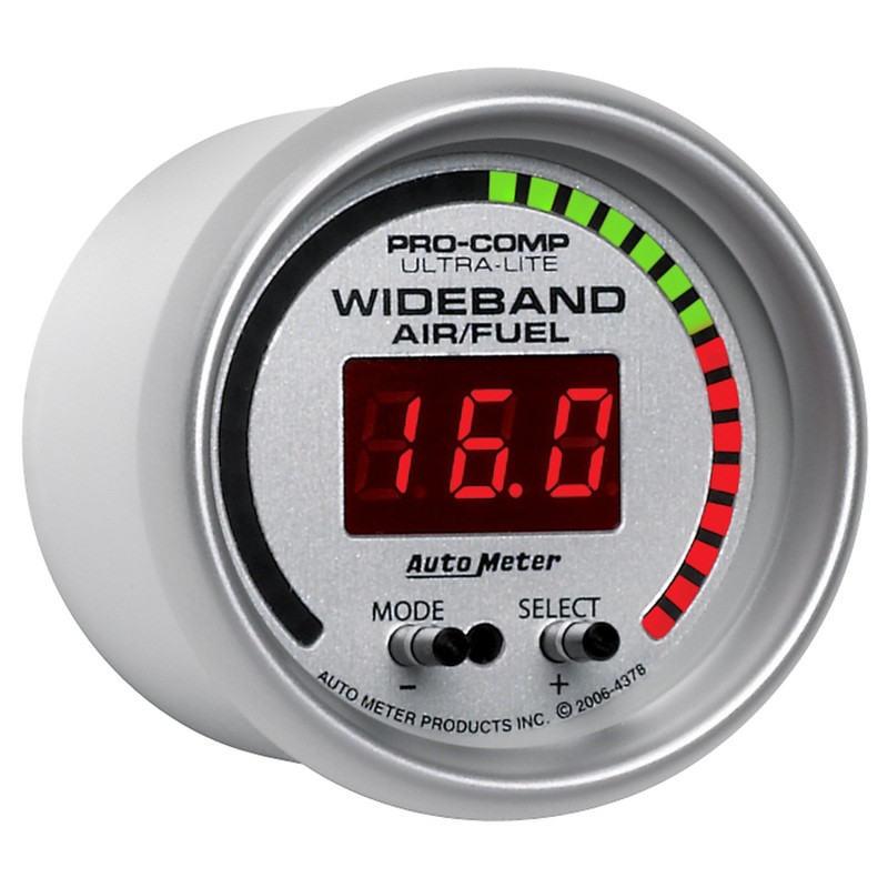 Autometer Ultra-Lite 52mm Wideband Air/Fuel Gauge - 4378