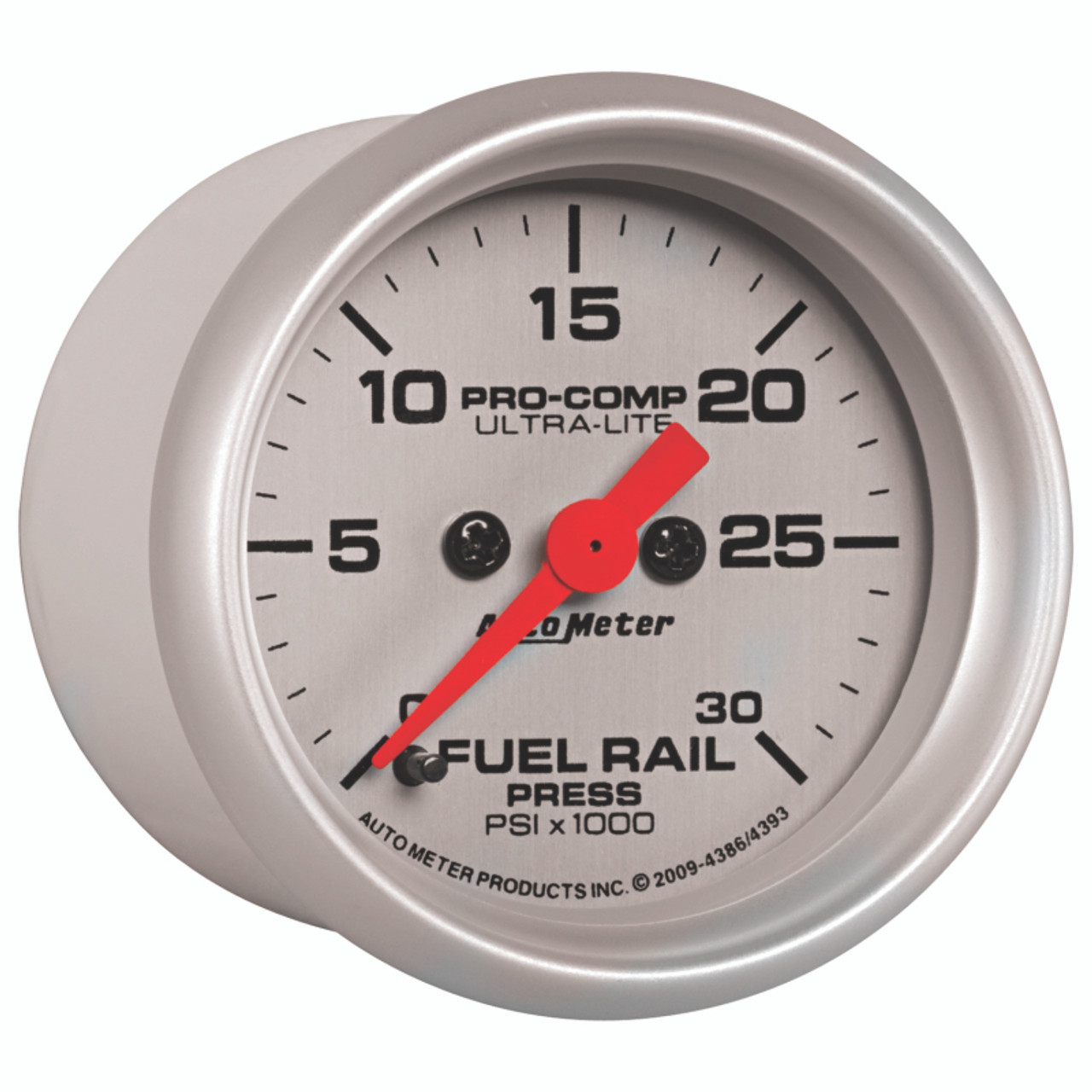 AutoMeter Gauge Rail Pressure (Ram 5.9L) 2-1/16in. 30Kpsi Digital Stepper Motor Ul - 4386