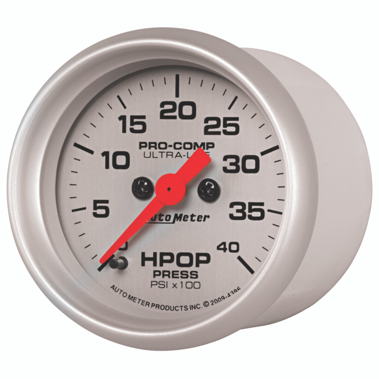 Autometer Ultra-Lite 2 1/16in Electrical 0-4000 PSI High Press Oil Pressure Gauge 94-07 Ford 7.3L - 4396