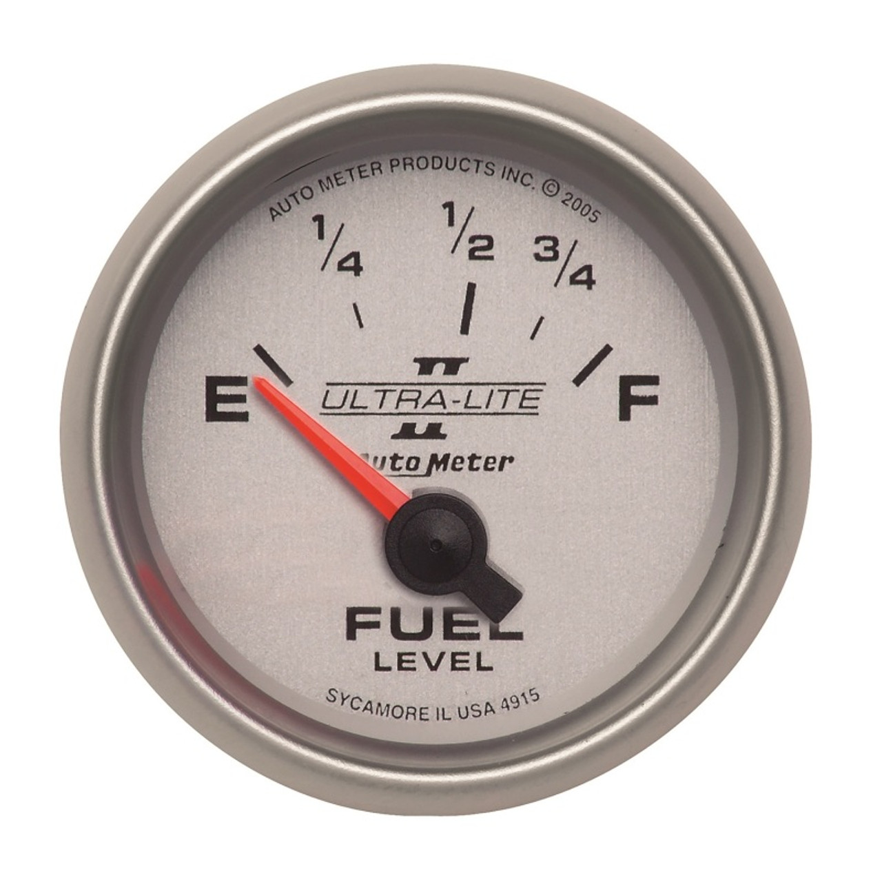 Autometer Ultra-Lite II 2-1/16in 73-10 OHMS Short Sweep Electronic Fuel Level Gauge - 4915