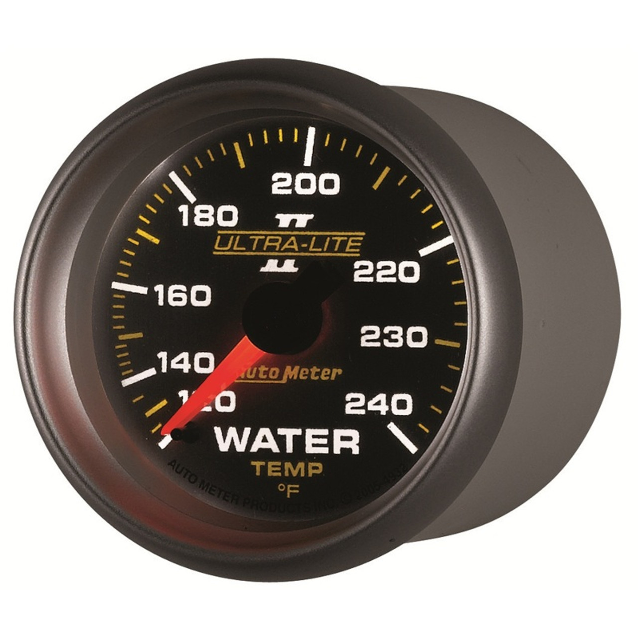 Autometer Ultra-Lite II 52mm 120-240 Deg F Mechanical Water Temp Gauge - 4932
