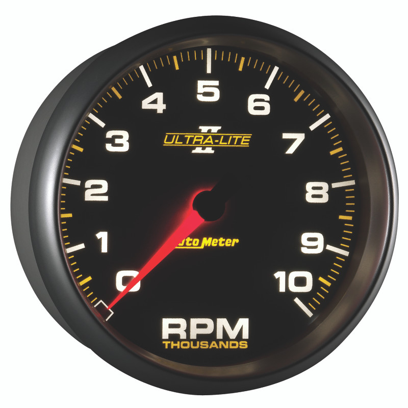 Autometer Ultra-Lite II 5 Inch 10000 RPM In-Dash Tachometer - 4998