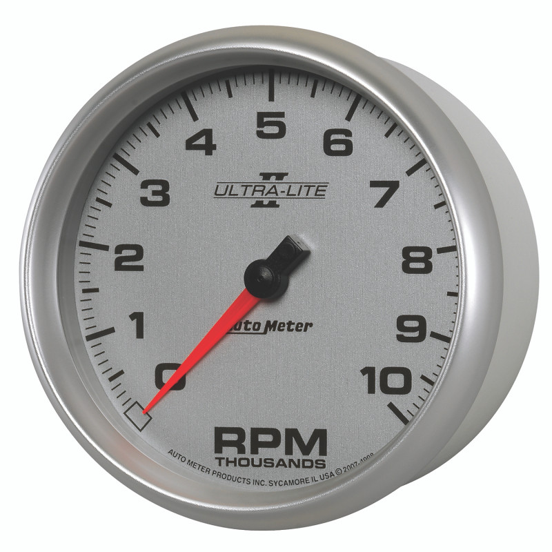 Autometer Ultra-Lite II 5 Inch 10000 RPM In-Dash Tachometer - 4998