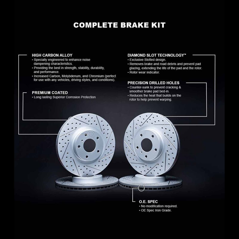 R1 03-07 Honda Accord Front & Rear Drilled & Slotted Carbon Coated Brake Rotor Set - WBPN2-59022 Product Brochure - a specific brochure describing a Product