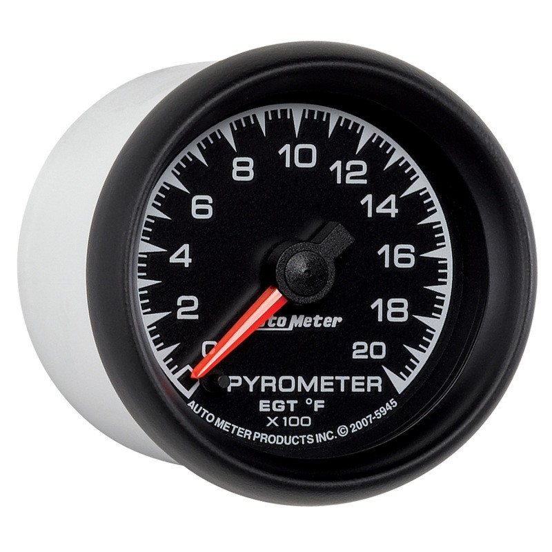 Autometer ES 52mm Full Sweep Electronic 0-2000 Degree F EGT/Pyrometer Gauge - 5945