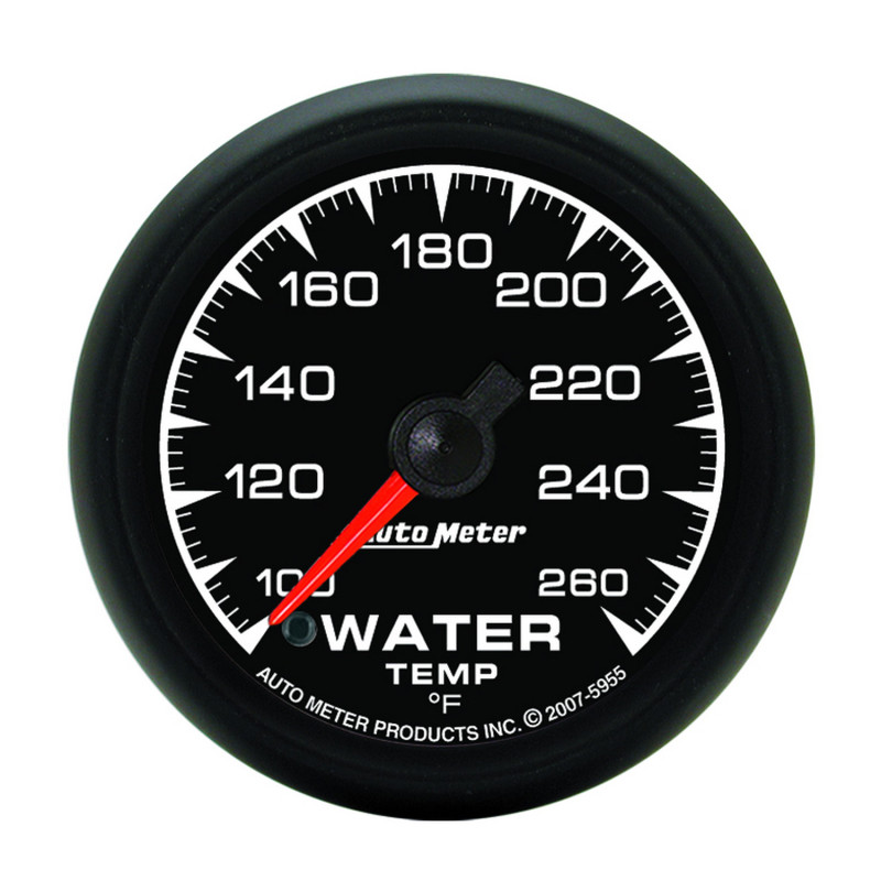 Autometer ES 52.4mm 100-260 deg. F Water Temprature Gauge - 5955
