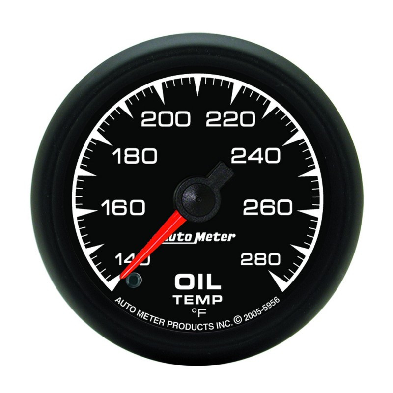 Autometer ES 52.4mm 140-280 Degree F Oil Temprature Gauge - 5956
