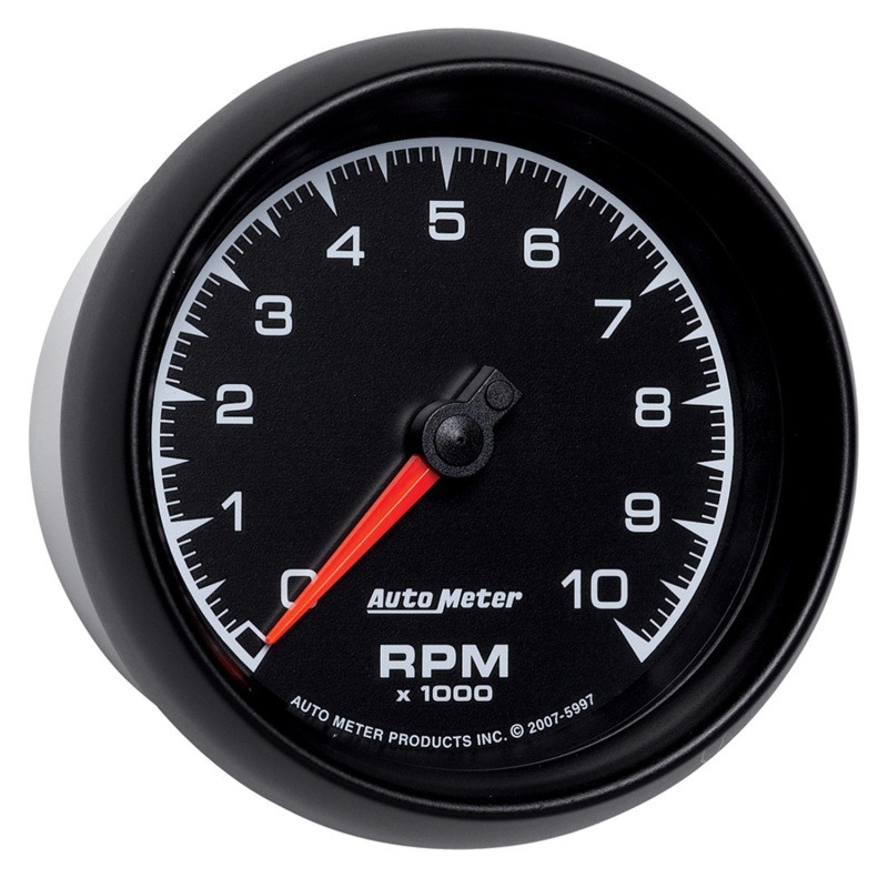 Autometer ES 3-3/8in TACH 10000 RPM IN-DASH - 5997