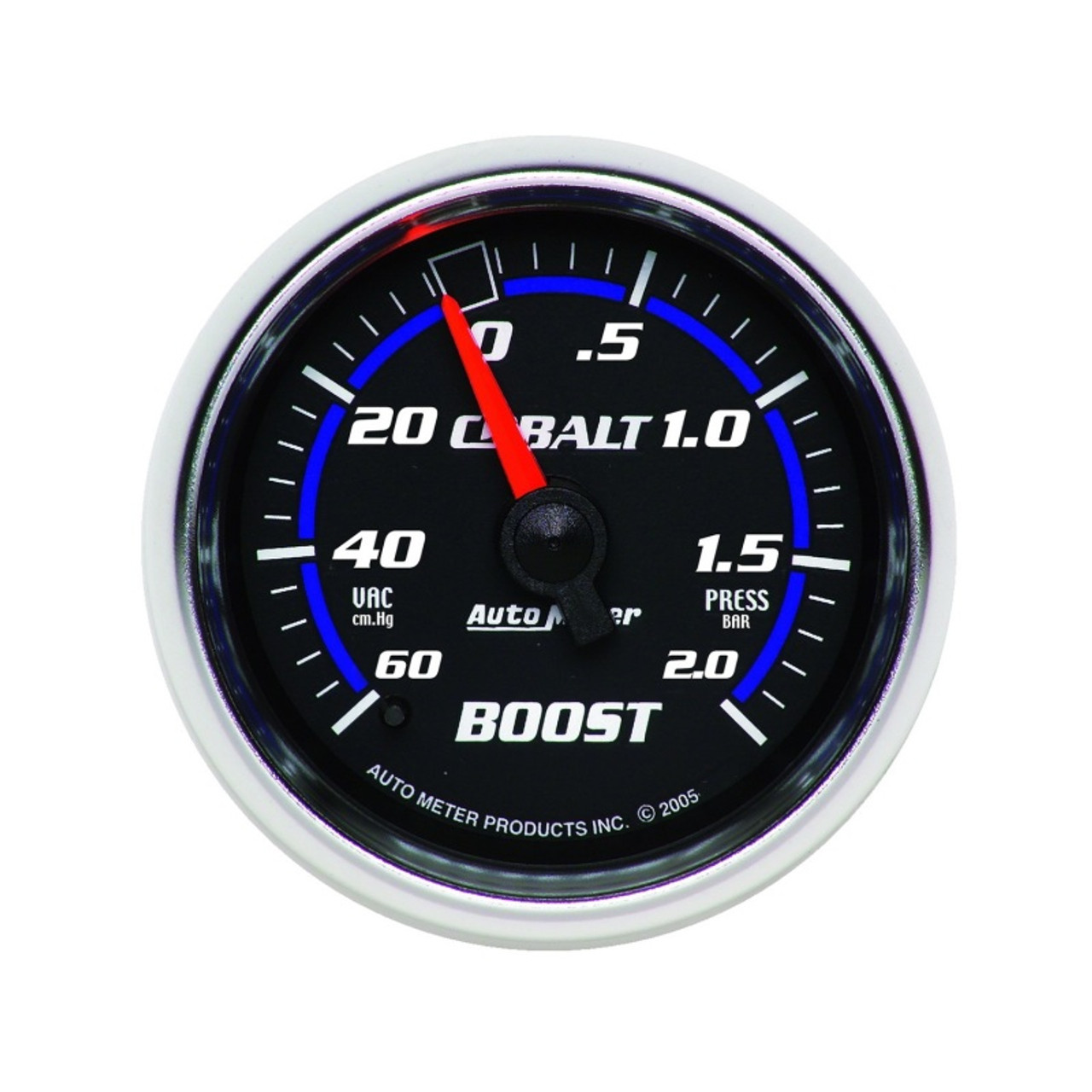 Autometer Cobalt 52mm 2 BAR Mechanical Boost Gauge - 6103-M