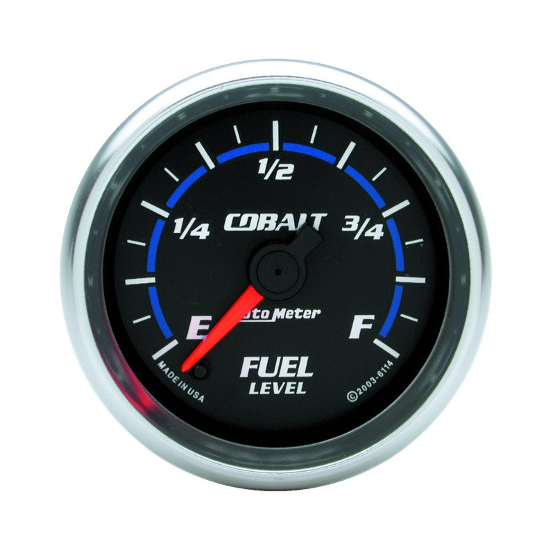 Autometer Cobalt 52mm E-F FSE Fuel Level Gauge - 6114