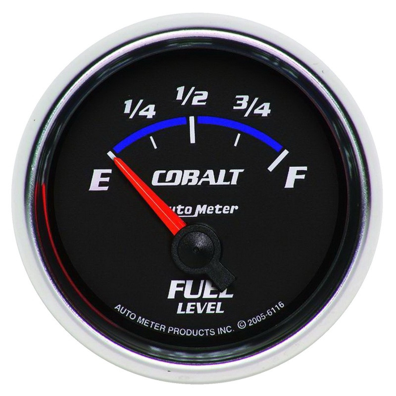 Autometer Cobalt 52mm 240 E/33 F SSE Fuel Level Gauge - 6116