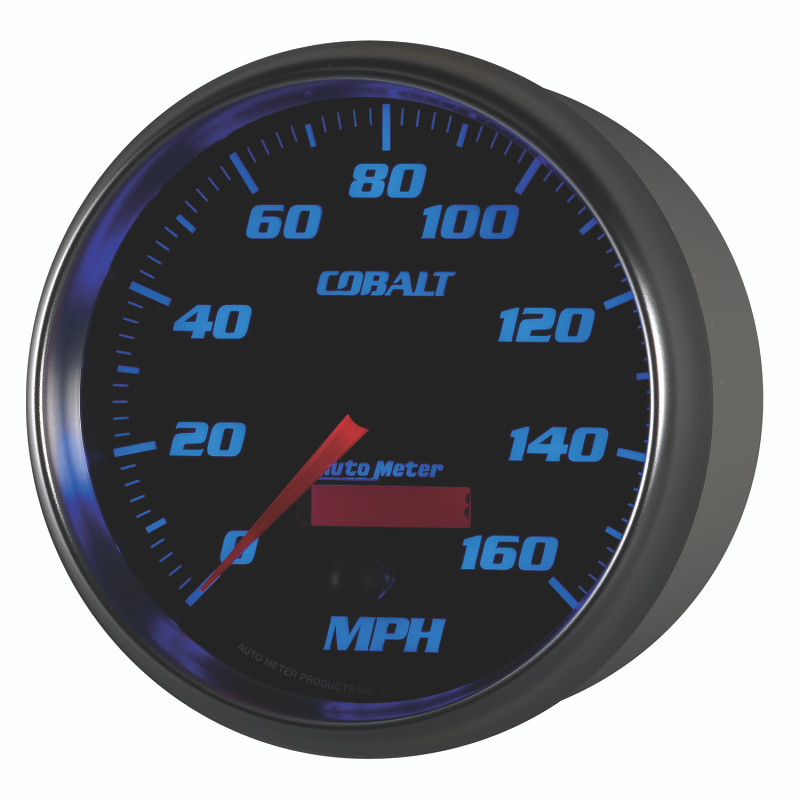 Autometer Cobalt 5in 160mph In-Dash Electronic Programmable Speedometer - 6289