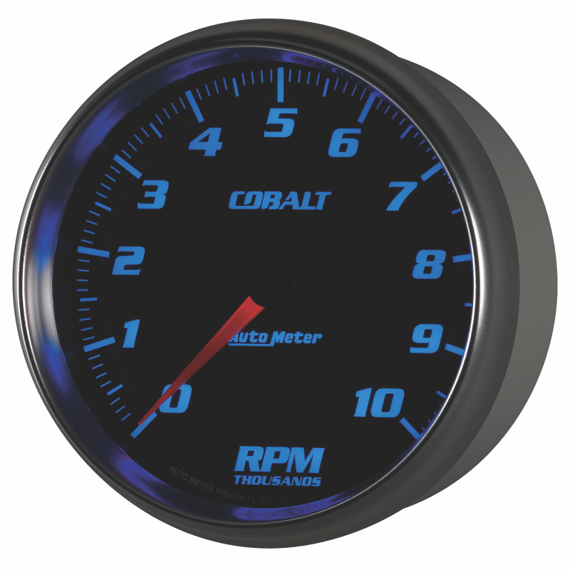 Autometer Cobalt 5in 10,000RPM In-Dash Tachometer - 6298