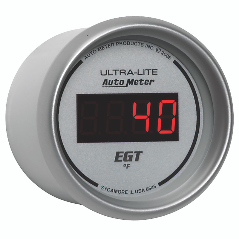 Autometer Ultra-Lite 52MM 0-2000 Degree Digital Pyrometer - 6545