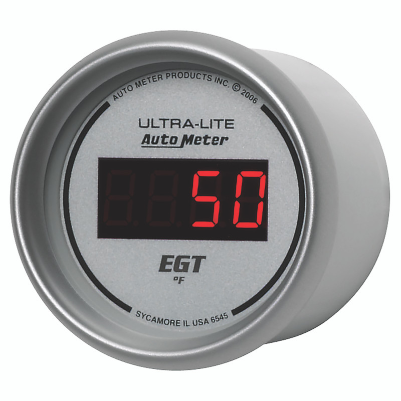 Autometer Ultra-Lite 52MM 0-2000 Degree Digital Pyrometer - 6545
