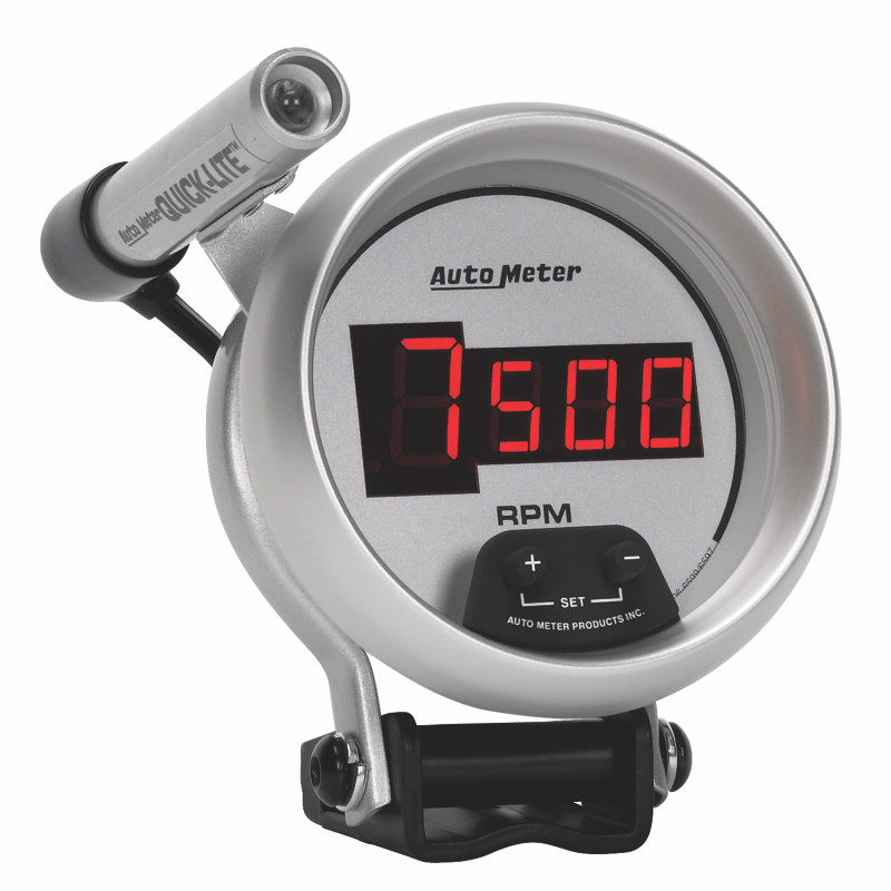Autometer Ultra-Lite 3-3/4in 10000 RPM Digital Mini-Monster Tachometer - 6599