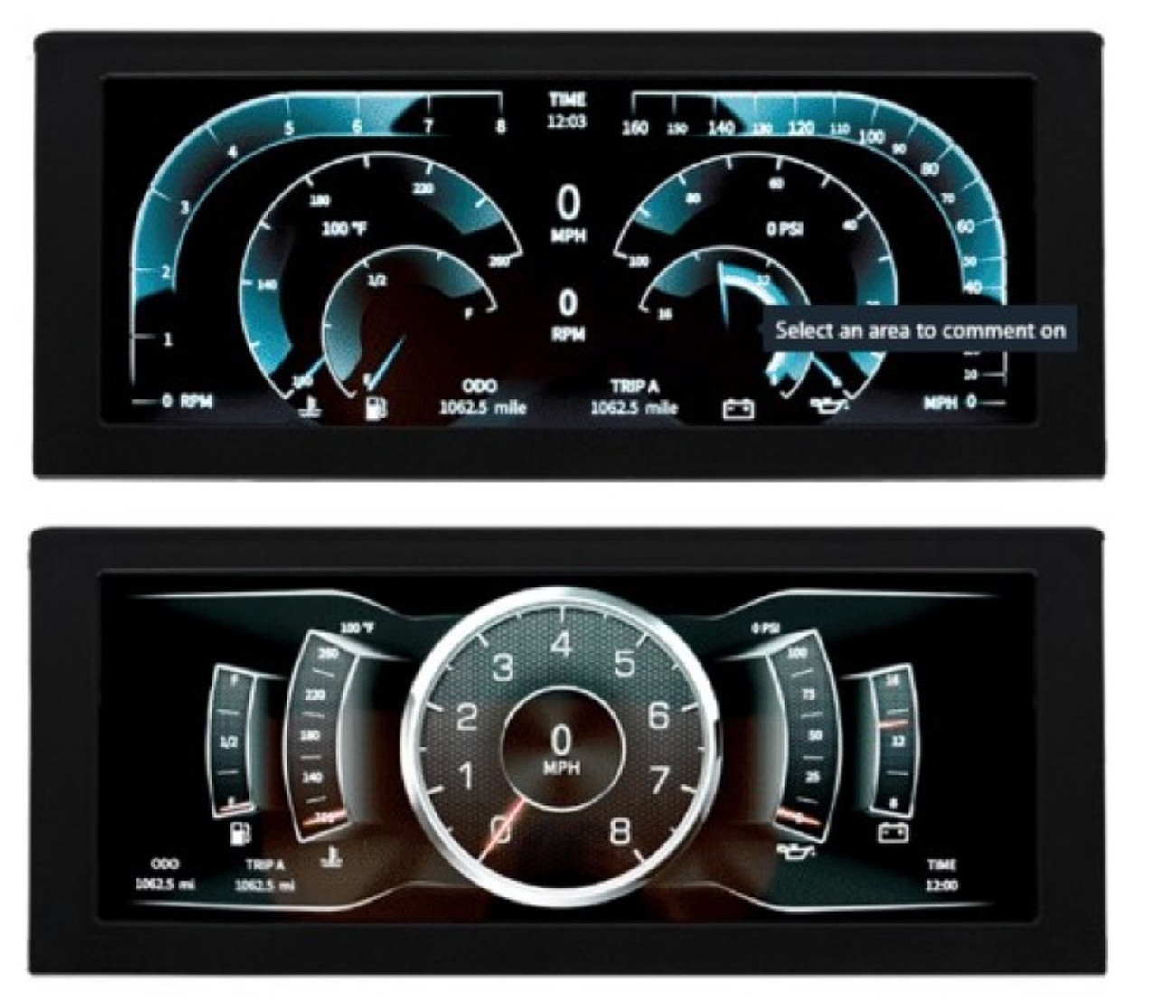 Autometer 82-87 Monte Carlo/El Camino/Malibu InVision Digital Instrument Display Color LCD - 7005