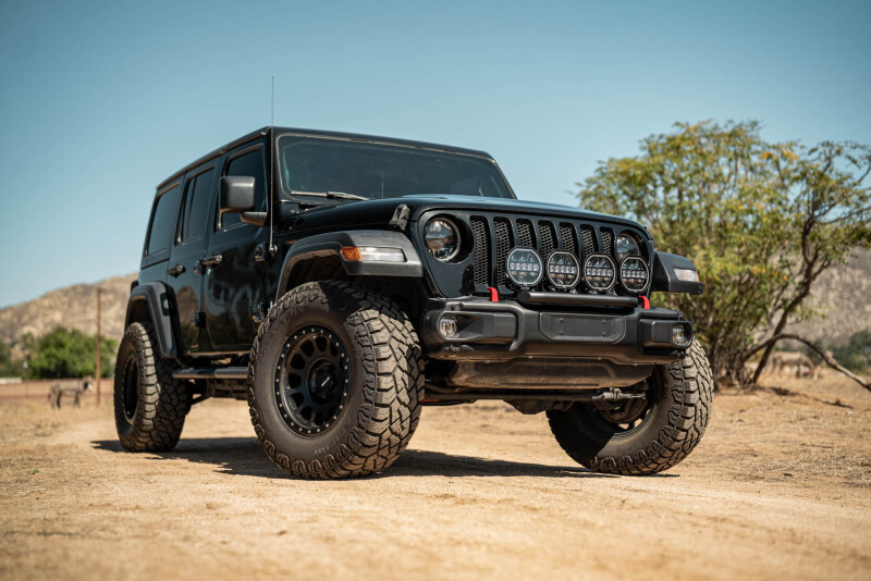 DV8 Offroad 2018-2025 Wrangler JL Push Bar for Mopar Rubicon Steel Bumper - LBJL-13 Photo - out of package