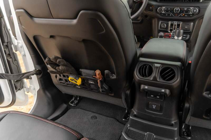 DV8 Offroad 2018-2025 Jeep Wrangler JL JLU Gladiator JT DV8 Offroad Seat Back Molle Pockets - MPJL-09 Photo - out of package