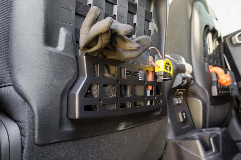 DV8 Offroad 2018-2025 Jeep Wrangler JL JLU Gladiator JT DV8 Offroad Seat Back Molle Pockets - MPJL-09 Photo - out of package
