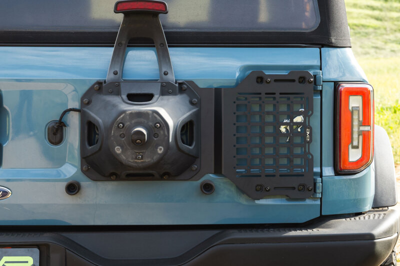 DV8 Offroad 2021-2025 Ford Bronco Tailgate Reinforcement Molle Panel - TCBR-04 Photo - out of package