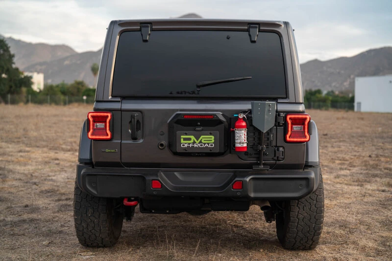 DV8 Offroad 2018-2025 Jeep Wrangler JL Tailgate Reinforcement Molle Panel - TCJL-04 Photo - out of package