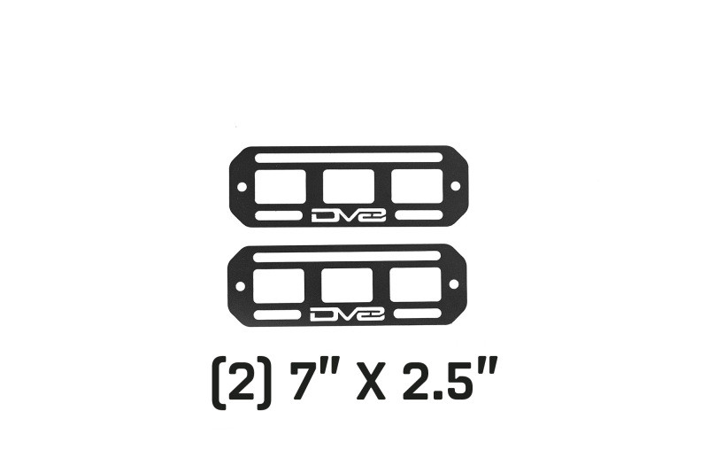 DV8 Offroad Universal Molle Panels - 7In x 2.5In PAIR - UNMP-01 Photo - out of package