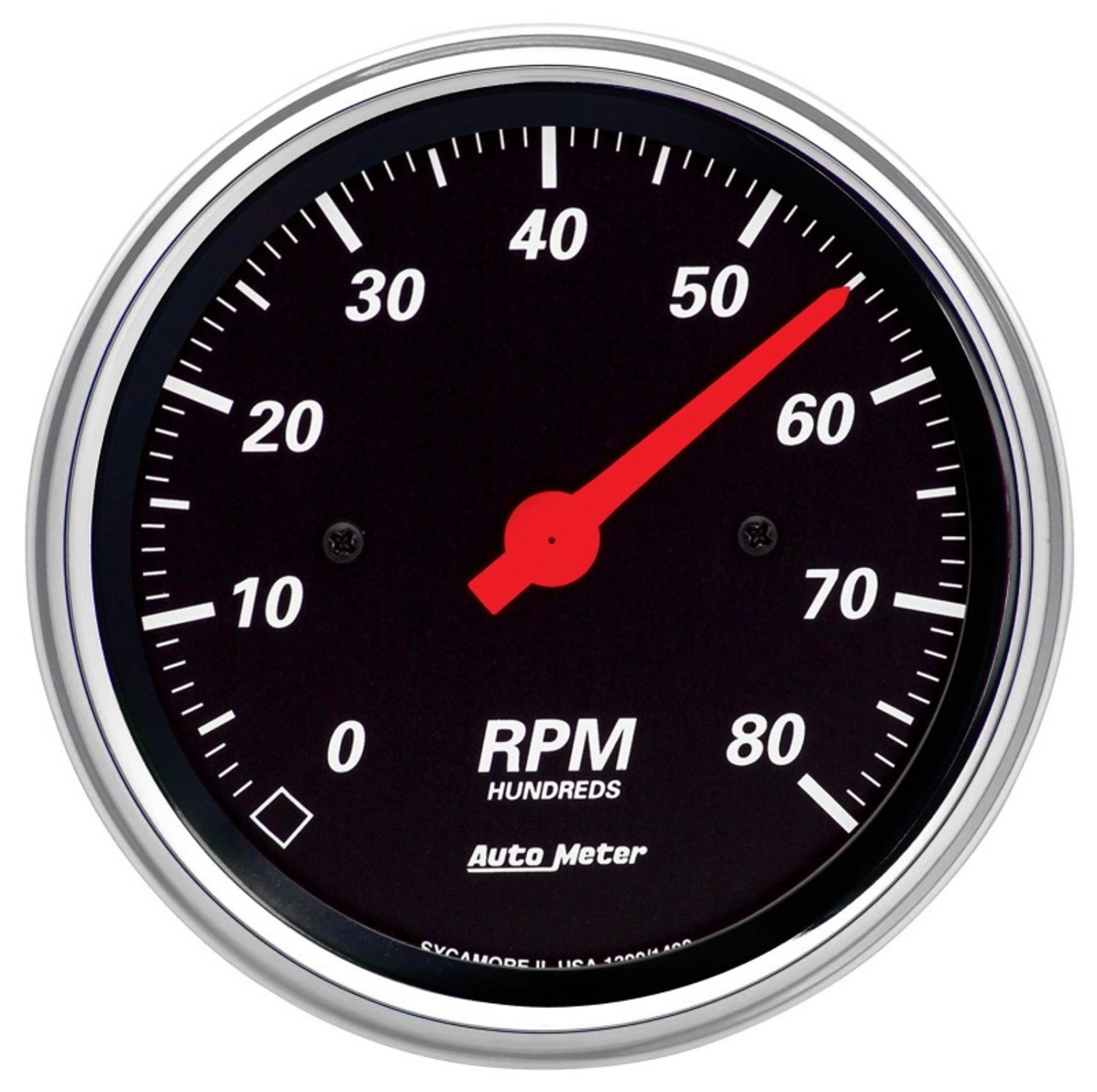Autometer Designer Black 70-72 Chevelle/ El Camino/ Malibu Dash Kit 6pc Tach/MPH/Fuel/Oil/WTMP/Volt - 7026-DB