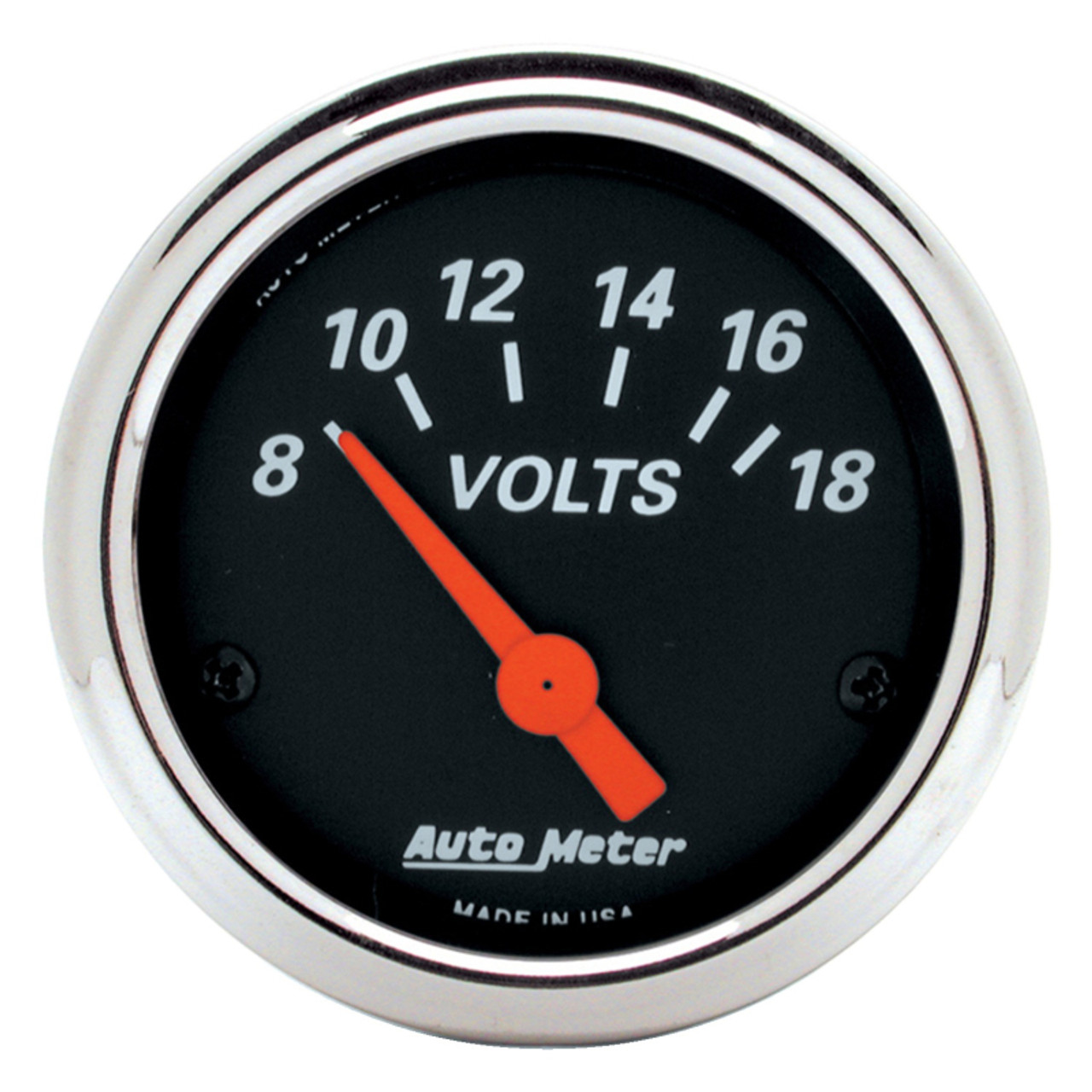 Autometer Designer Black 70-72 Chevelle/ El Camino/ Malibu Dash Kit 6pc Tach/MPH/Fuel/Oil/WTMP/Volt - 7026-DB