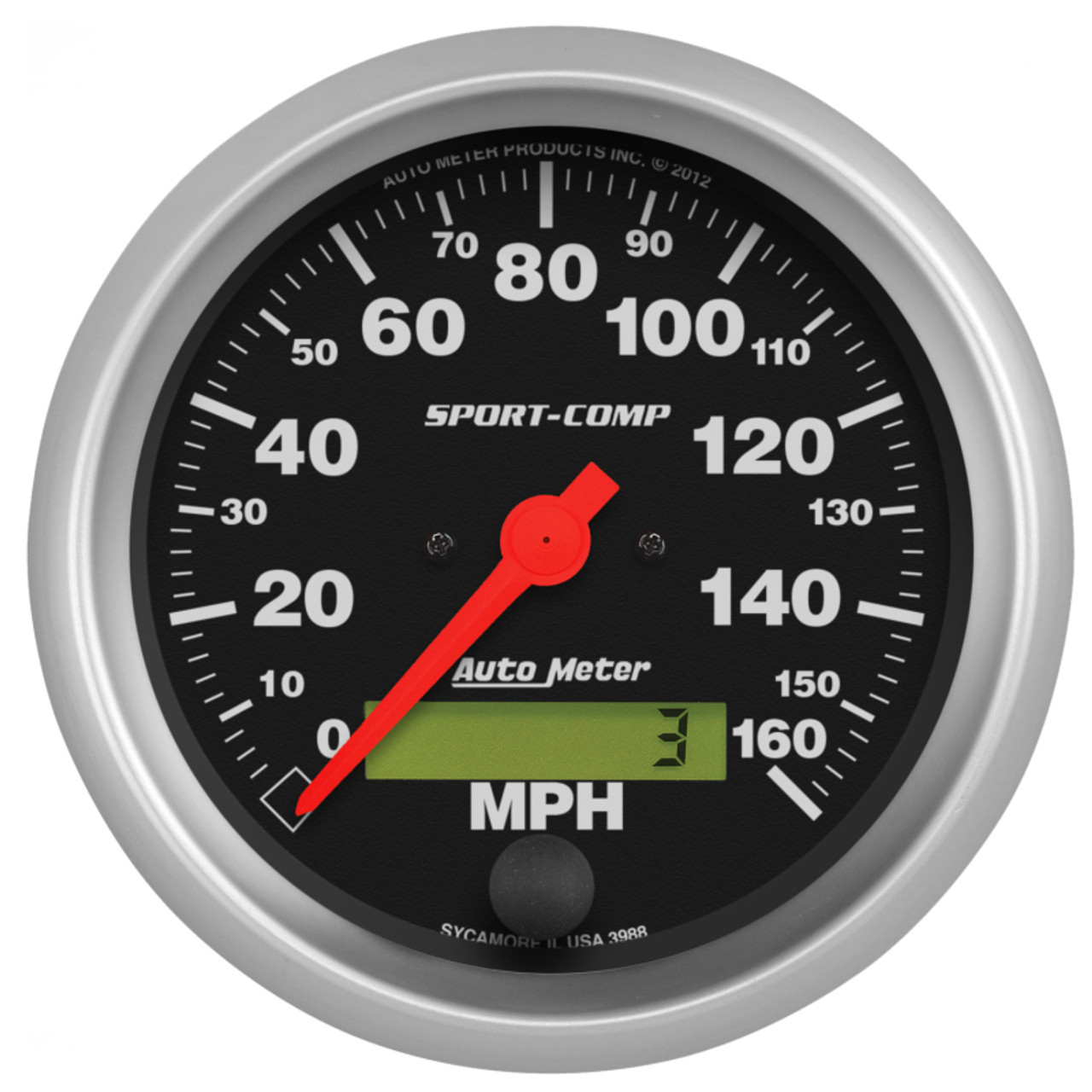 Autometer Sport-Comp 71-74 Charger/ GTX/ Road Runner Dash Kit 6pc Tach/MPH/Fuel/Oil/WTMP/Volt - 7030-SC