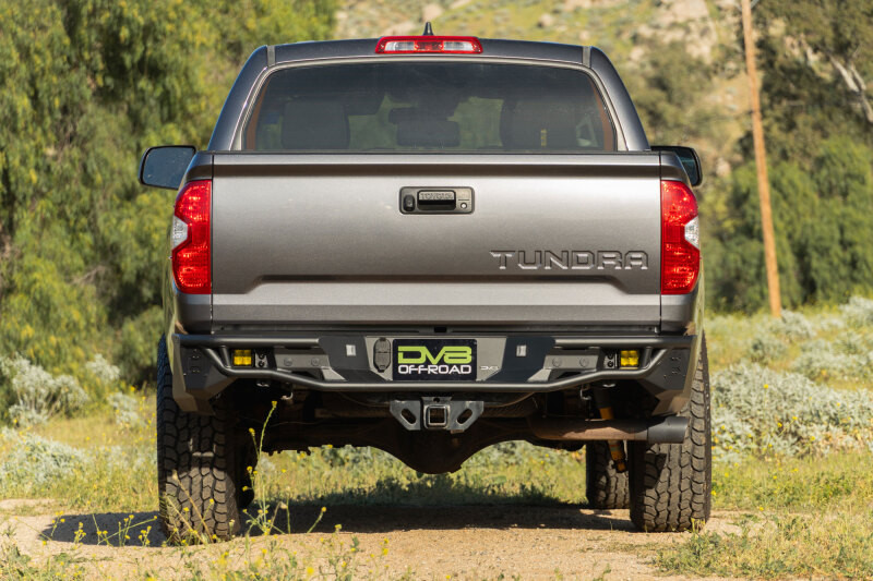 DV8 2014-2021 Toyota Tundra Tube Rear Bumper - RBTT2-07 Photo - out of package