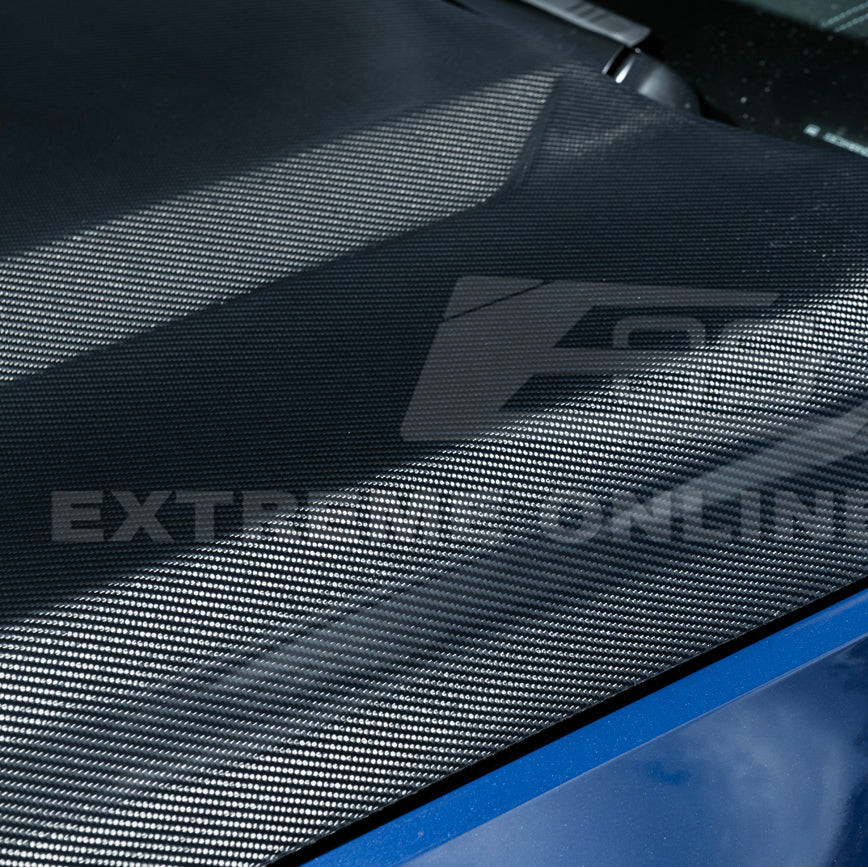 EOS Carbon Fiber OEM Style Hood - Cadillac CT5-V Blackwing (HOOD-1330-BKCF)