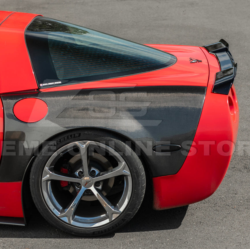EOS ZR1 Extended Wickerbill Rear Spoiler Gloss Black - C5 Corvette (SPOILER-1254-V2-ABS)