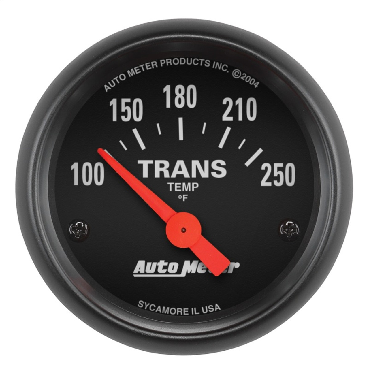 Autometer Z Series 52.4mm 100-250 Degrees F Transmission Gauge & Gauge Pillar Mount - 7090