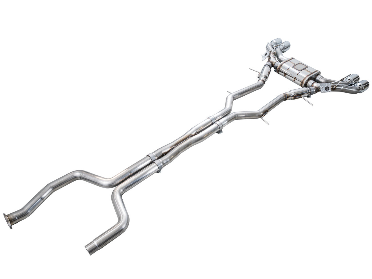 AWE 22-26 Cadillac CT5-V Blackwing SwitchPath Exhaust - Chrome Silver Tips - 3025-42562 (AWE3025-42562)