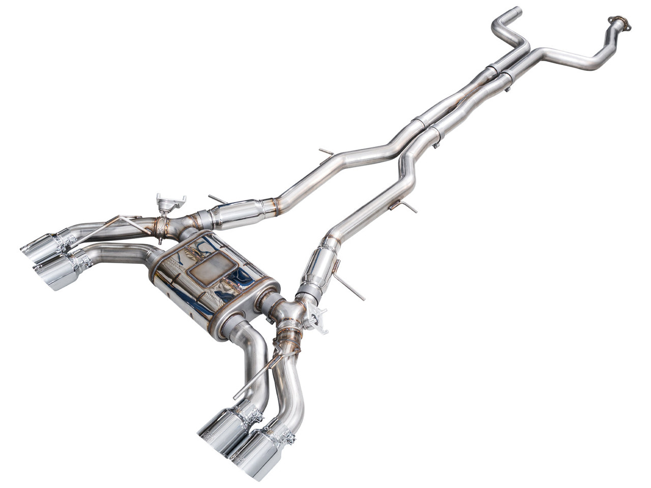 AWE 22-26 Cadillac CT5-V Blackwing SwitchPath Exhaust - Chrome Silver Tips - 3025-42562 (AWE3025-42562)