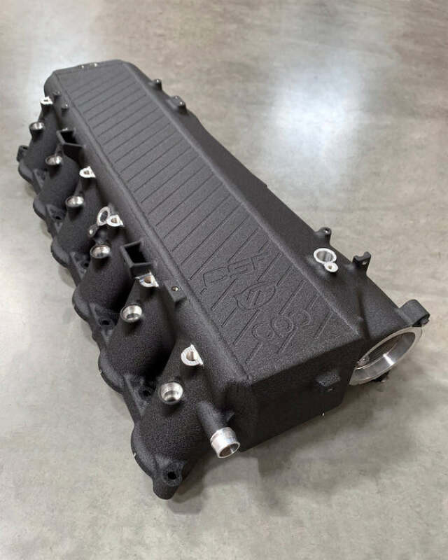 CSF BMW Gen 1 B58 Charge-Air-Cooler Manifold - Crinkle Black - 8300CB Photo - Primary