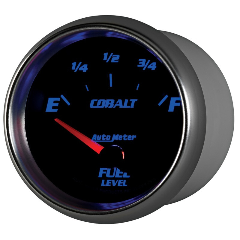 Autometer Cobalt 66.7mm 240-33 ohms Short Sweep Electronic Fuel Level Gauge - 7916