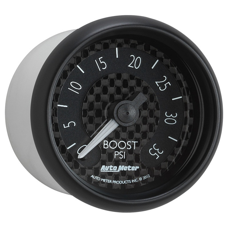 Autometer GT Series 52mm Mechanical 0-35 psi Boost Gauge - 8004