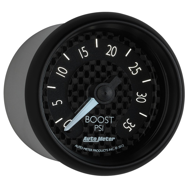 Autometer GT Series 52mm Mechanical 0-35 psi Boost Gauge - 8004
