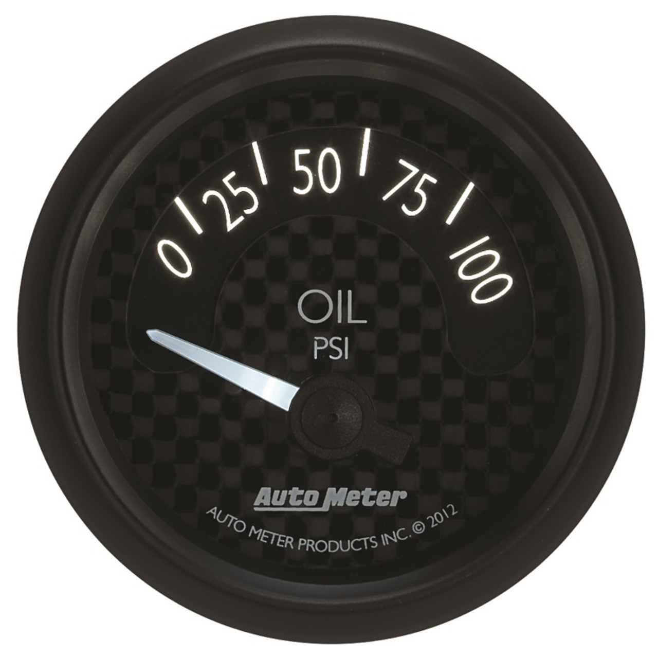 Autometer GT Series 52mm Short Sweep Electronic 0-100 psi Oil Pressure - 8027