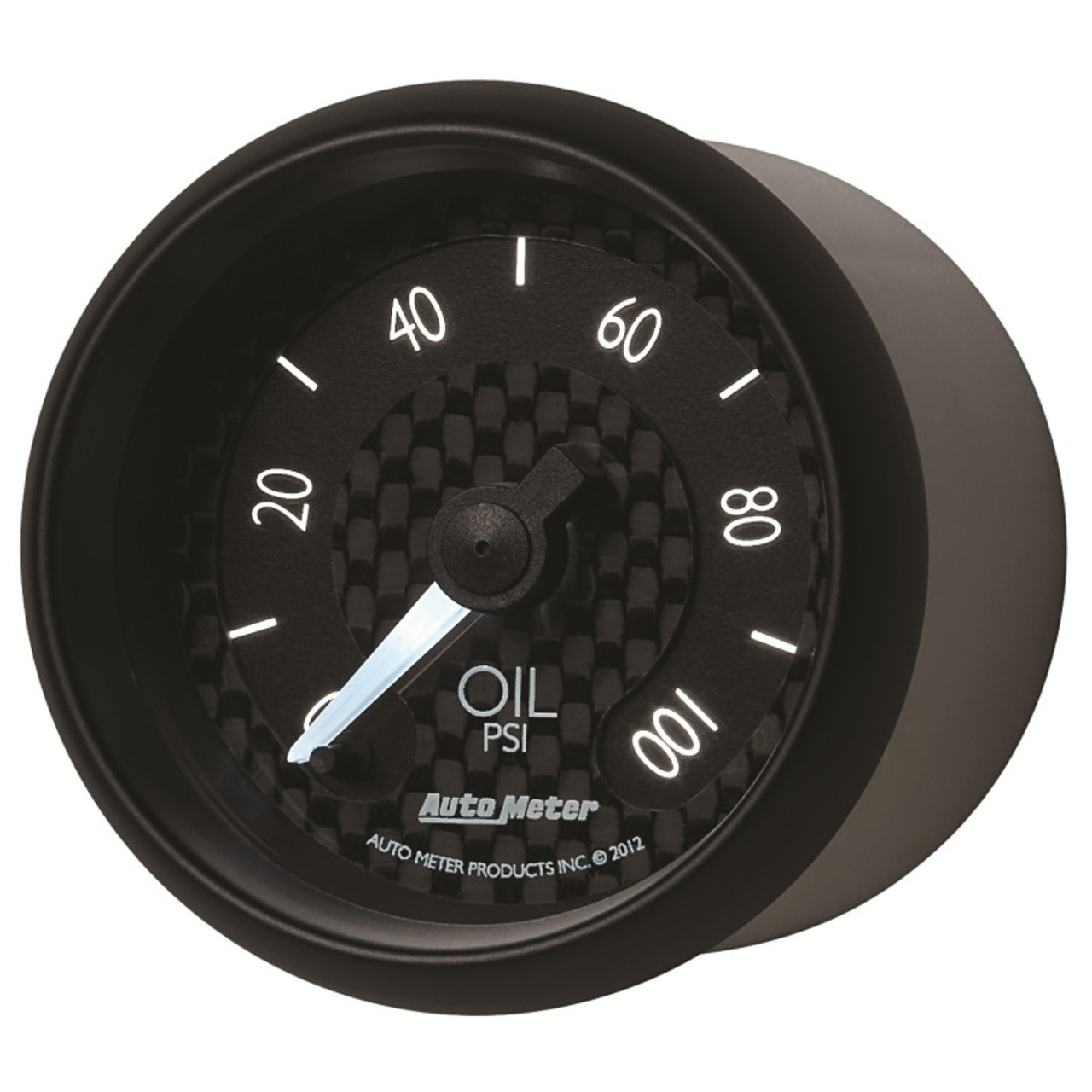 Autometer GT Series 52mm Full Sweep Electronic 0-100 PSI Oil Pressure Gauge - 8053