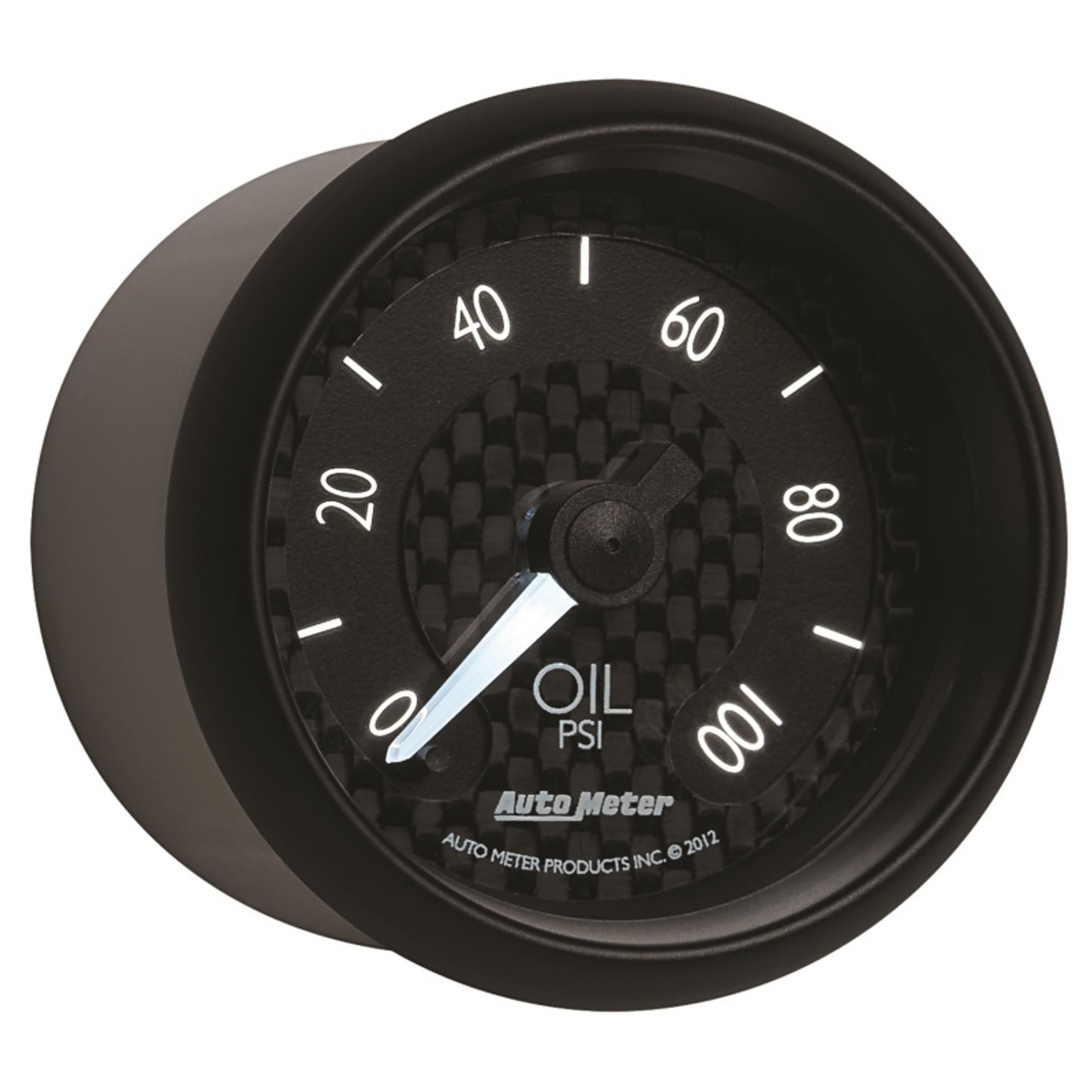 Autometer GT Series 52mm Full Sweep Electronic 0-100 PSI Oil Pressure Gauge - 8053
