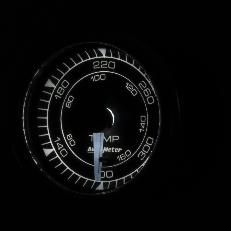 Autometer Chrono 2-1/16in 140-380 Degree Digital Stepper Motor Temperature Gauge - 8140