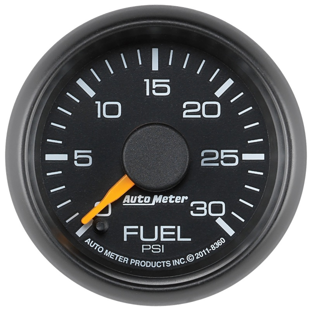 Autometer Factory Match Chevy 2-1/16in FSE 0-30 PSI Fuel Pressure Gauge - 8360