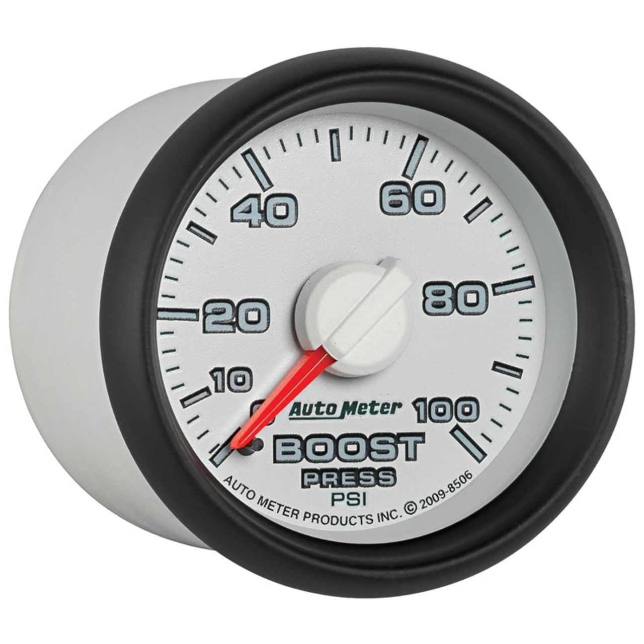 Autometer Factory Match 52.4mm Mechanical 0-100 PSI Boost Gauges 3 pressure Ranges - 8506