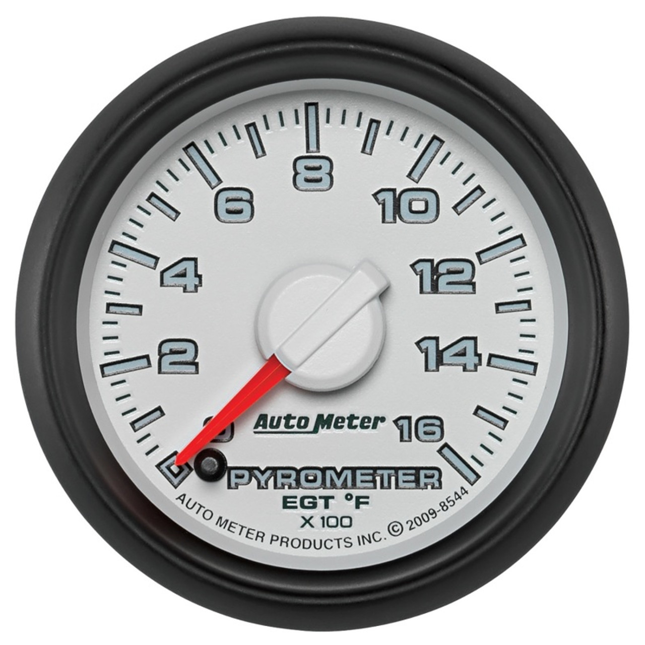 Autometer Factory Match 52.4mm Full Sweep Electronic 0-1600 Deg F EGT/Pyrometer Gauge - 8544